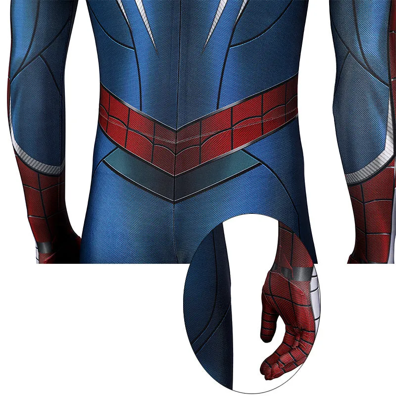 Spider-man 2 Spiderman 2 PS5 Peter Parker Cosplay Costume Superhero Jumpsuit