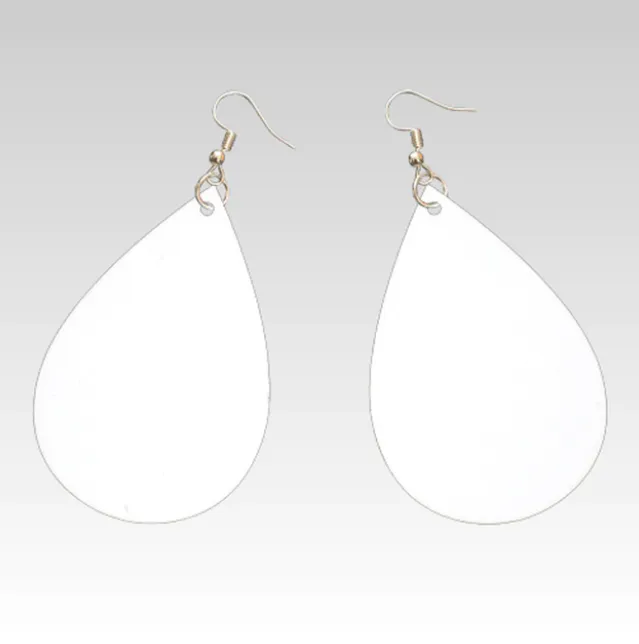 Sublimation Teardrop Earrings