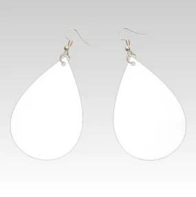 Sublimation Teardrop Earrings