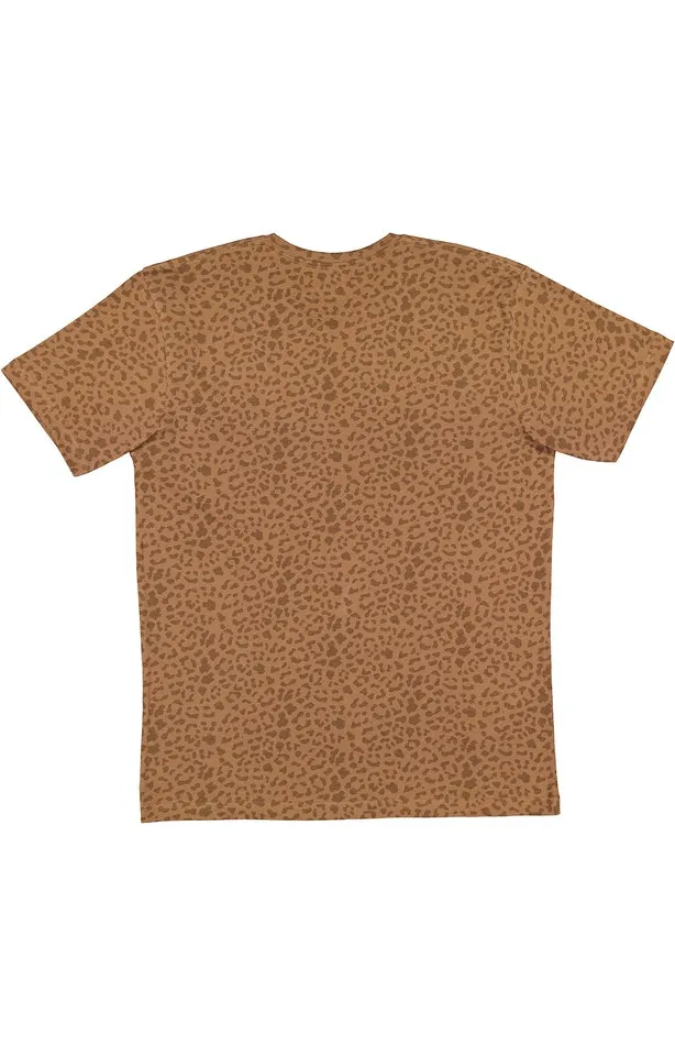 Tan Leopard Print Adult T-shirt