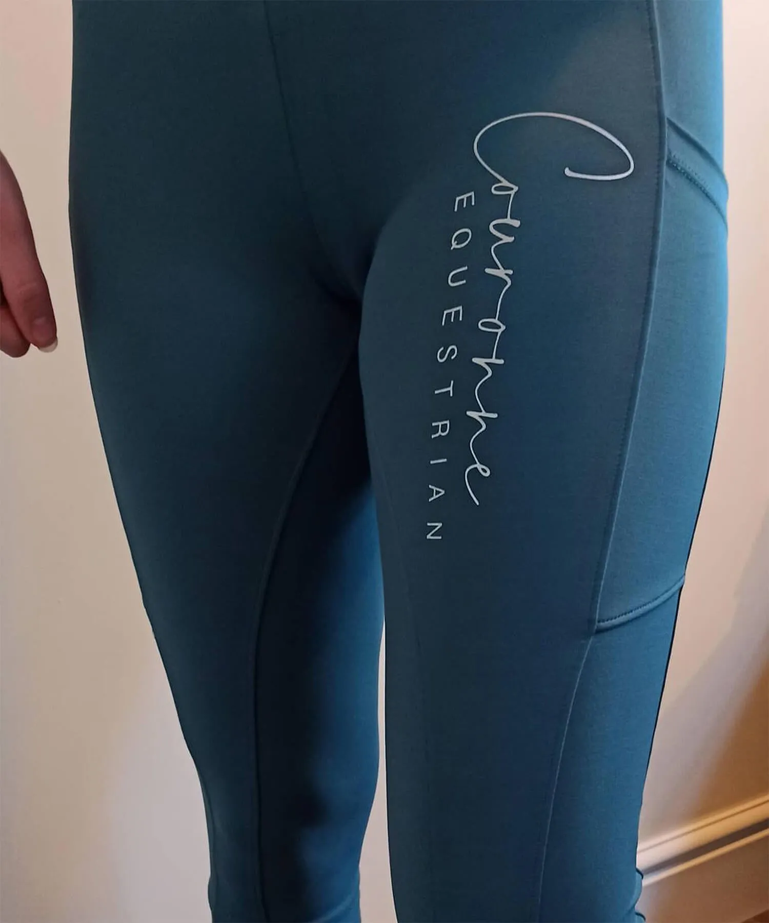 Teal Riding Leggings