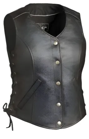 The "Ella" Leather Vest