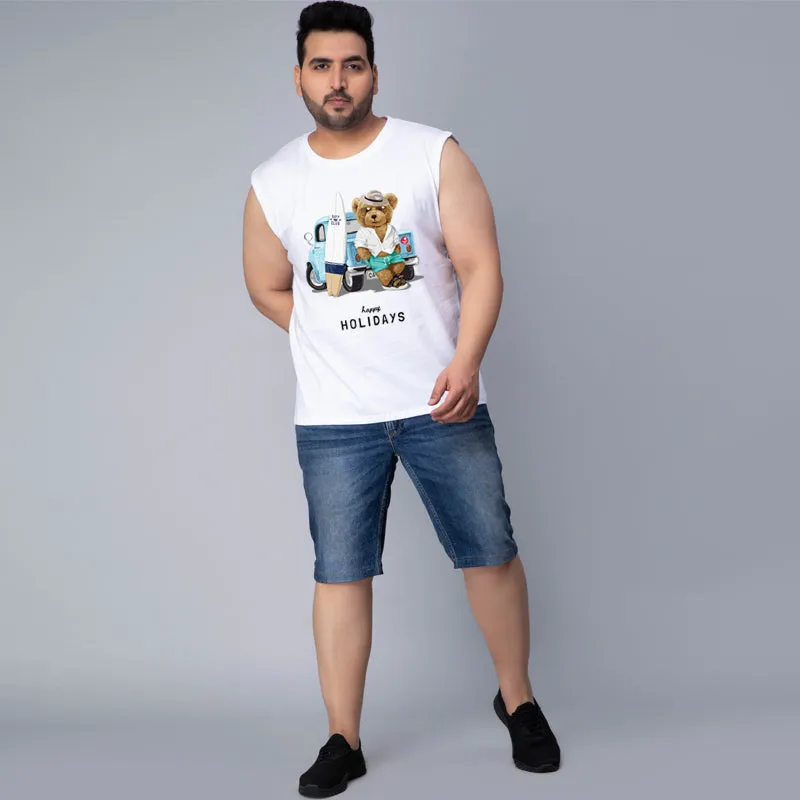 Vacation Bear Sleeveless Vest