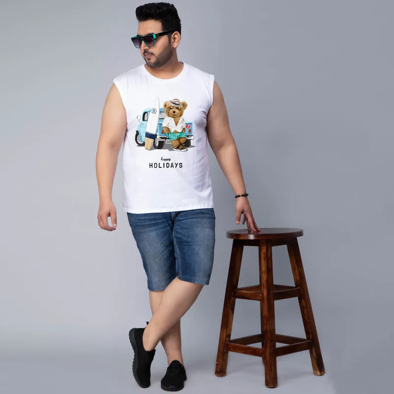 Vacation Bear Sleeveless Vest