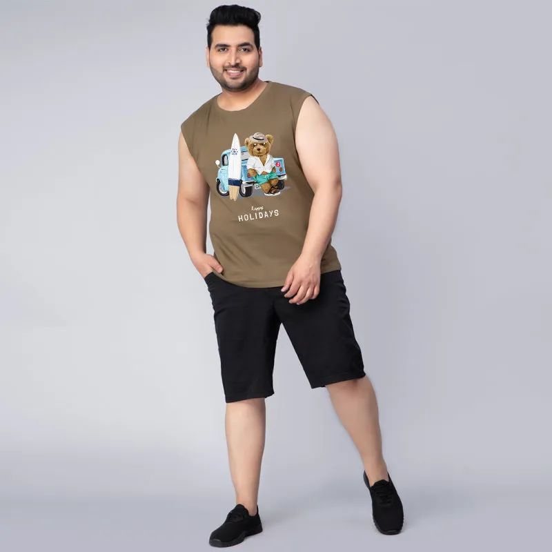 Vacation Bear Sleeveless Vest