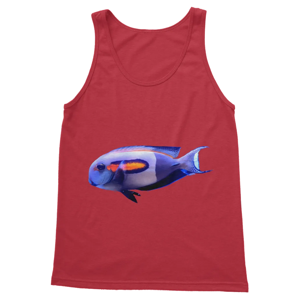 White Fish Classic Adult Vest Top