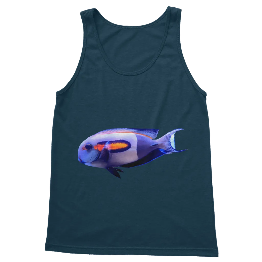 White Fish Classic Adult Vest Top