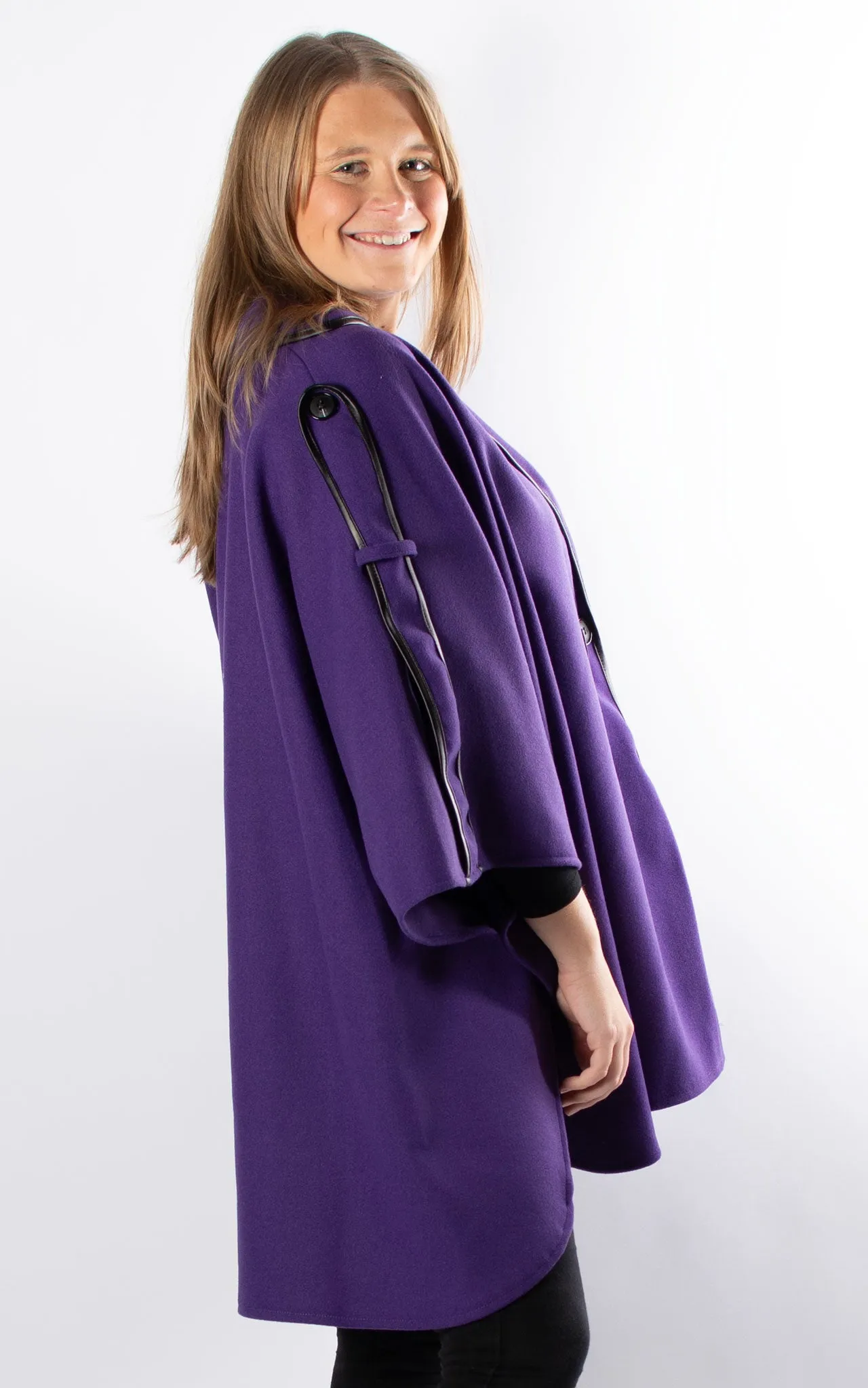 Winnie Poncho | Purple