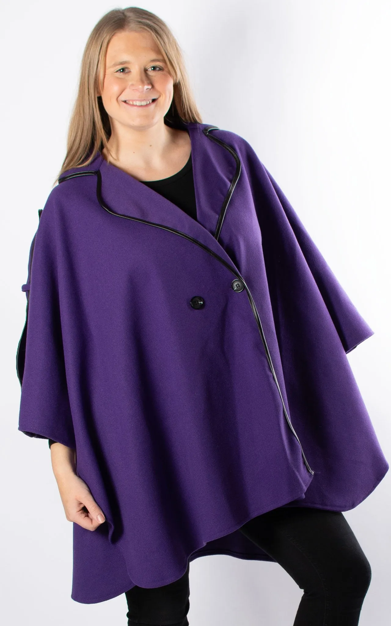 Winnie Poncho | Purple