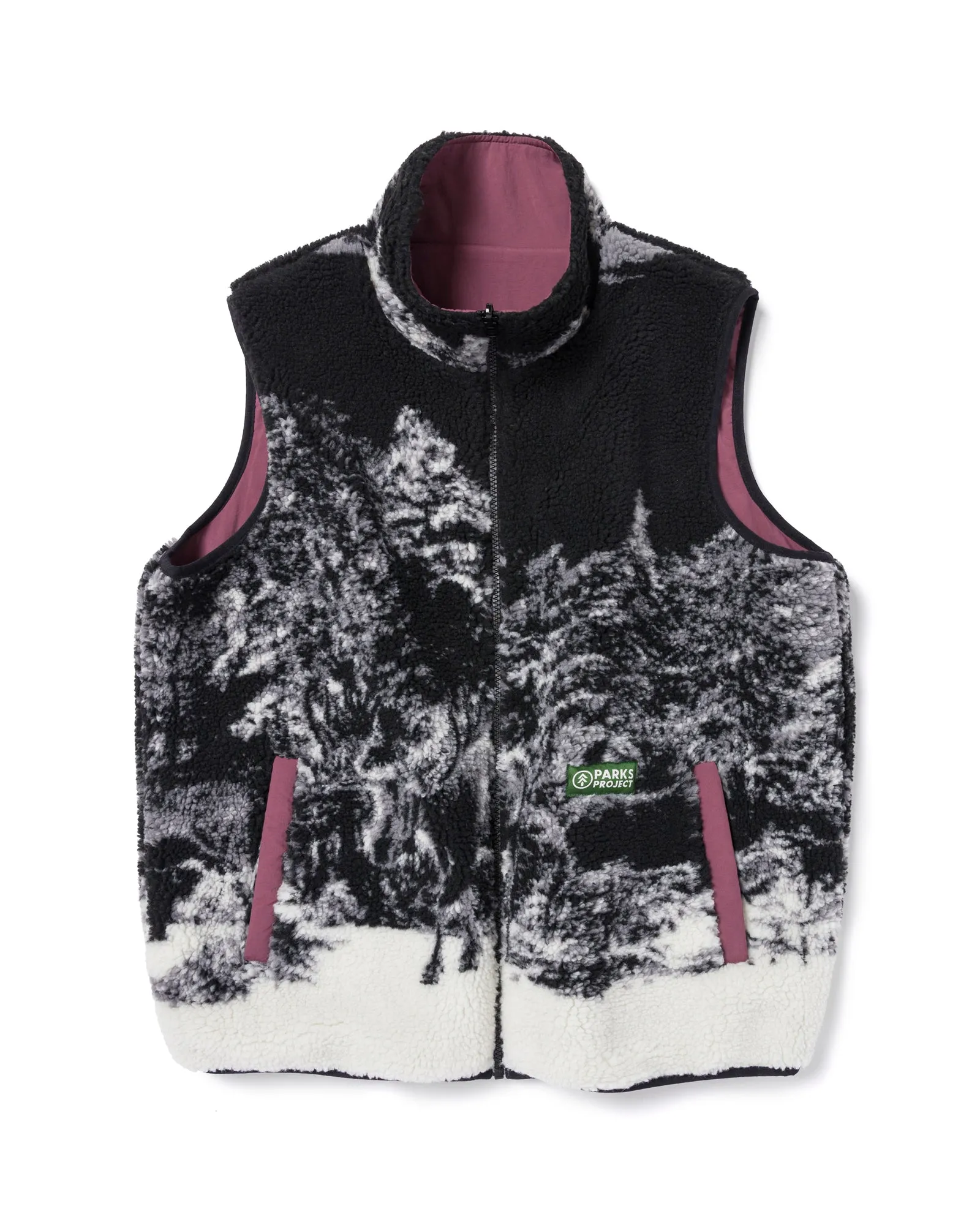 Winter Moose Reversible Vest