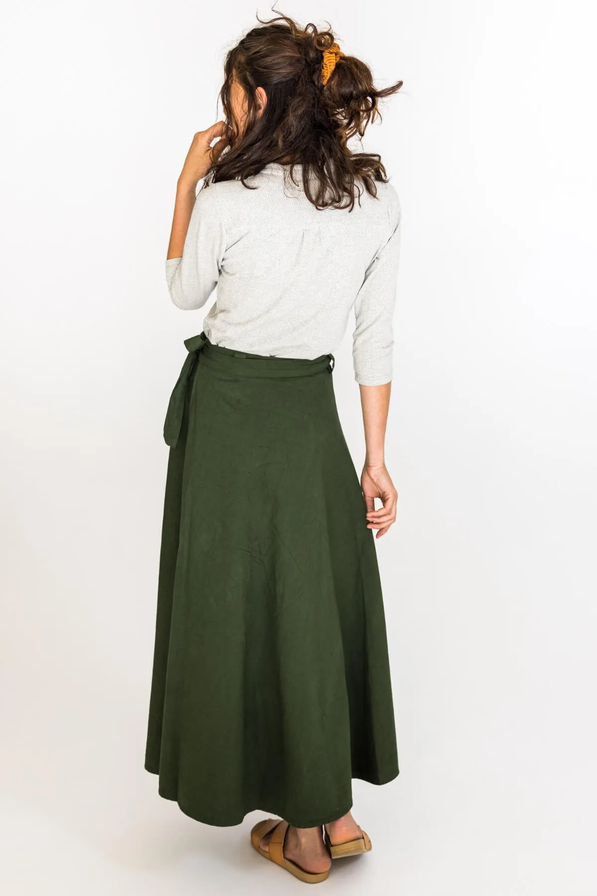 Wrap Skirt - Green